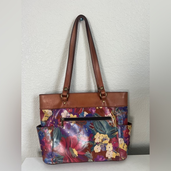 Patricia Nash Bolsena Tote in Summer Florals - Picture 4 of 12